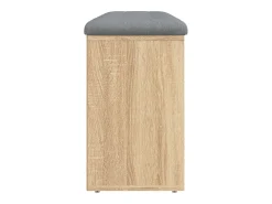vidaxl Banco sapateira 102x32x50 cm derivados madeira carvalho sonoma^ Móvel De Arrumação|Sapateira