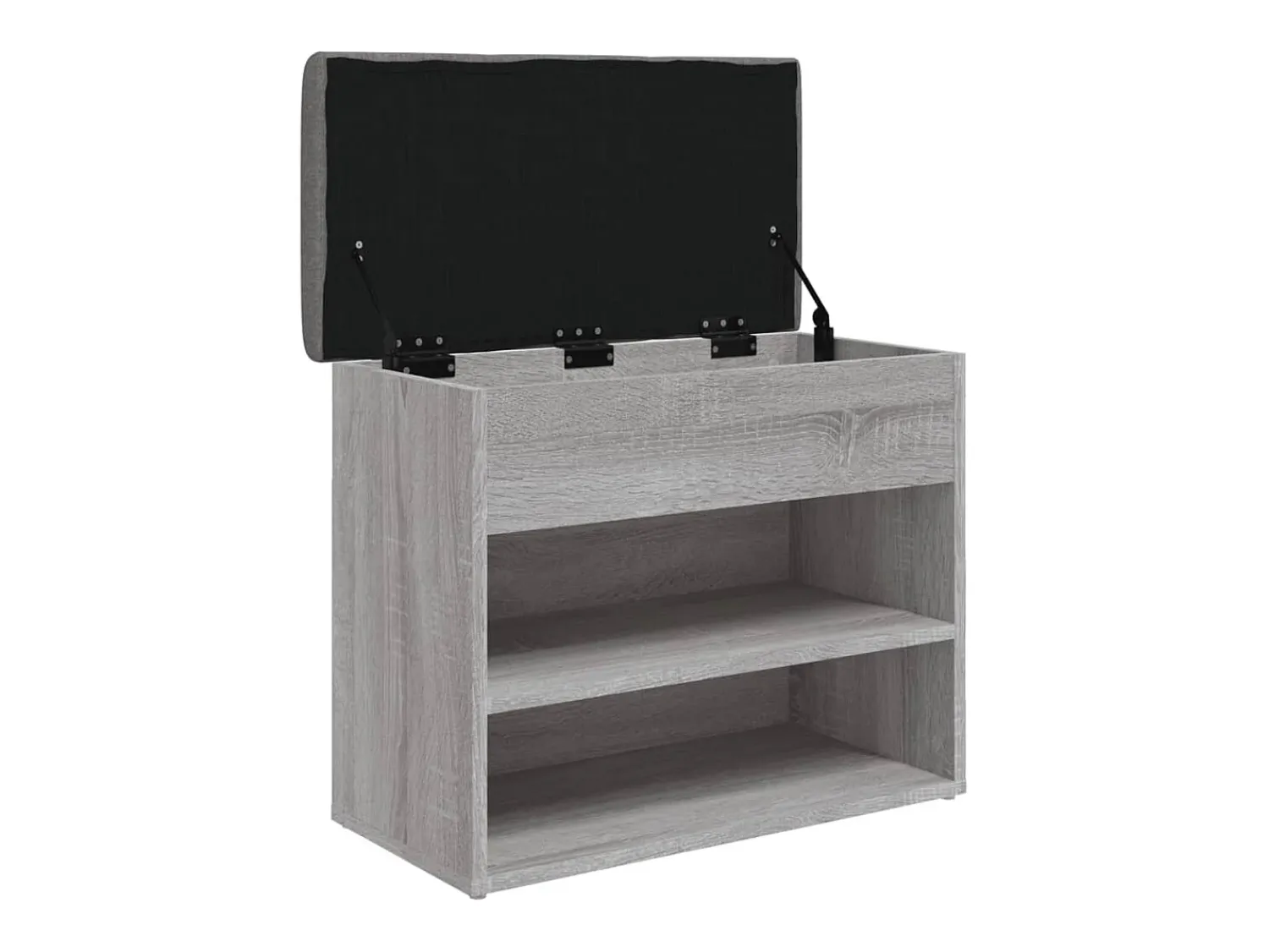 Banco sapateira 62x32x50 cm derivados madeira sonoma PT708727^ Móvel De Arrumação|Sapateira