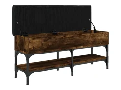 Móvel De Arrumação|Sapateira*vidaxl Banco sapateira 102x32x45 cm derivados madeira carvalho fumado Natural claro
