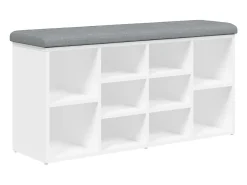 Banco sapateira 102x32x50 cm derivados de madeira PT526045^ Móvel De Arrumação|Sapateira