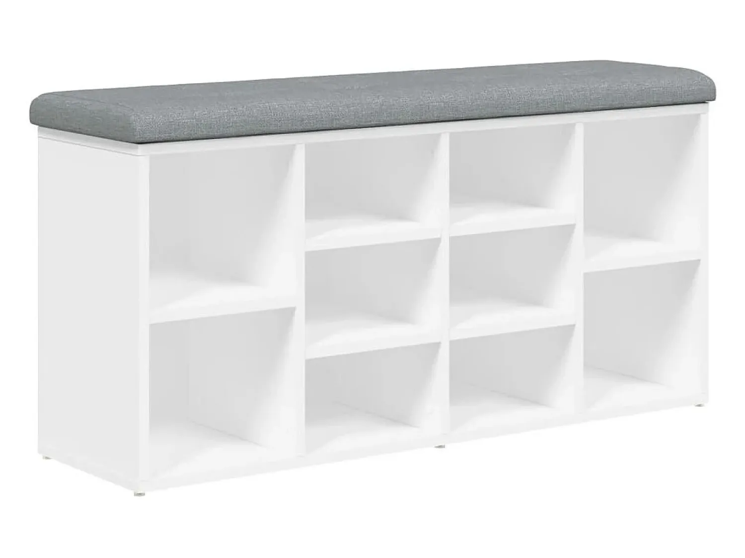 Banco sapateira 102x32x50 cm derivados de madeira PT526045^ Móvel De Arrumação|Sapateira