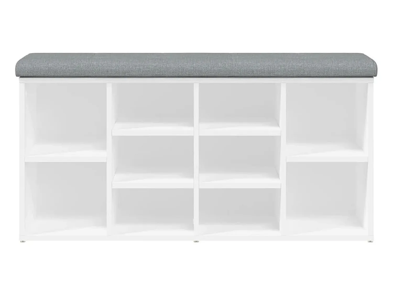 Banco sapateira 102x32x50 cm derivados de madeira PT526045^ Móvel De Arrumação|Sapateira