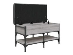 vidaxl Banco sapateira 82x42x45 cm derivados madeira sonoma^ Móvel De Arrumação|Sapateira