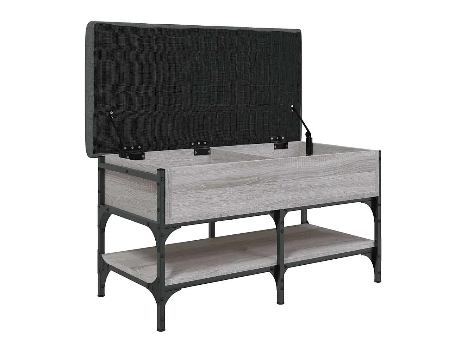 vidaxl Banco sapateira 82x42x45 cm derivados madeira sonoma^ Móvel De Arrumação|Sapateira