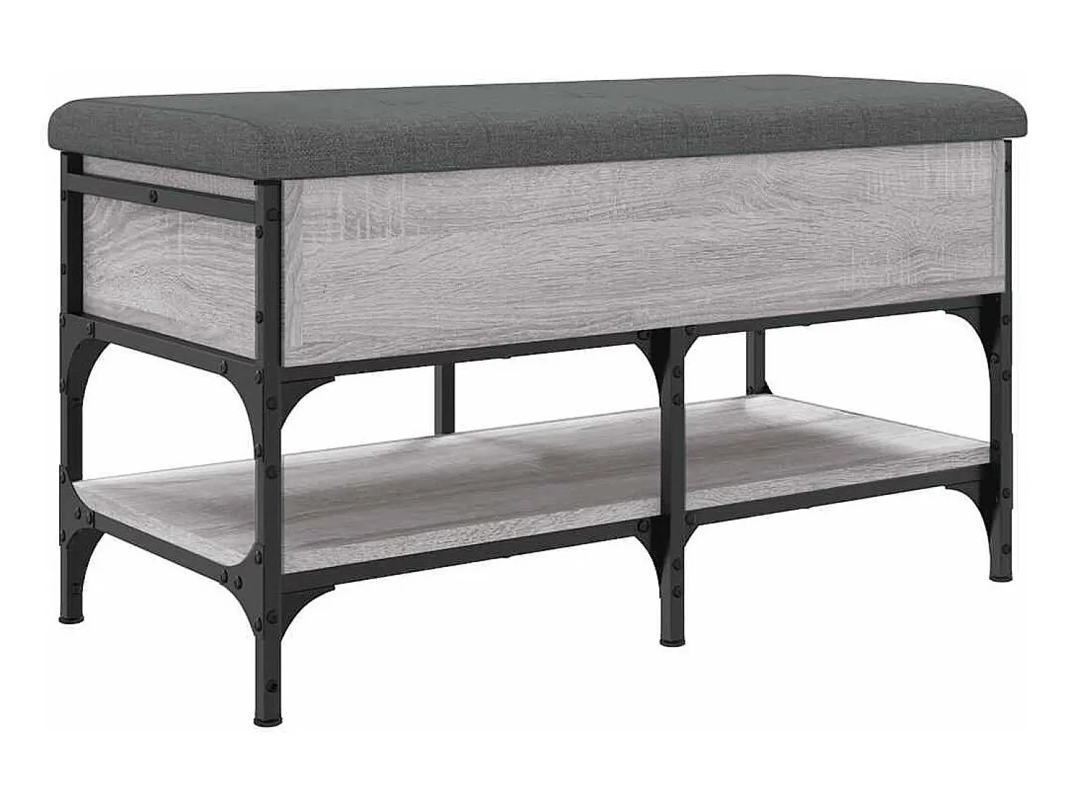 vidaxl Banco sapateira 82x42x45 cm derivados madeira sonoma^ Móvel De Arrumação|Sapateira