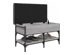 vidaxl Banco sapateira 82x42x45 cm derivados madeira sonoma^ Móvel De Arrumação|Sapateira