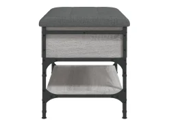Outlet vidaxl Banco sapateira 62x42x45cm derivados de madeira sonoma Cinzento