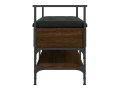 Móvel De Arrumação|Sapateira|vidaxl Banco sapateira 85,5x42x57,5cm deriv. madeira carvalho castanho Natural claro
