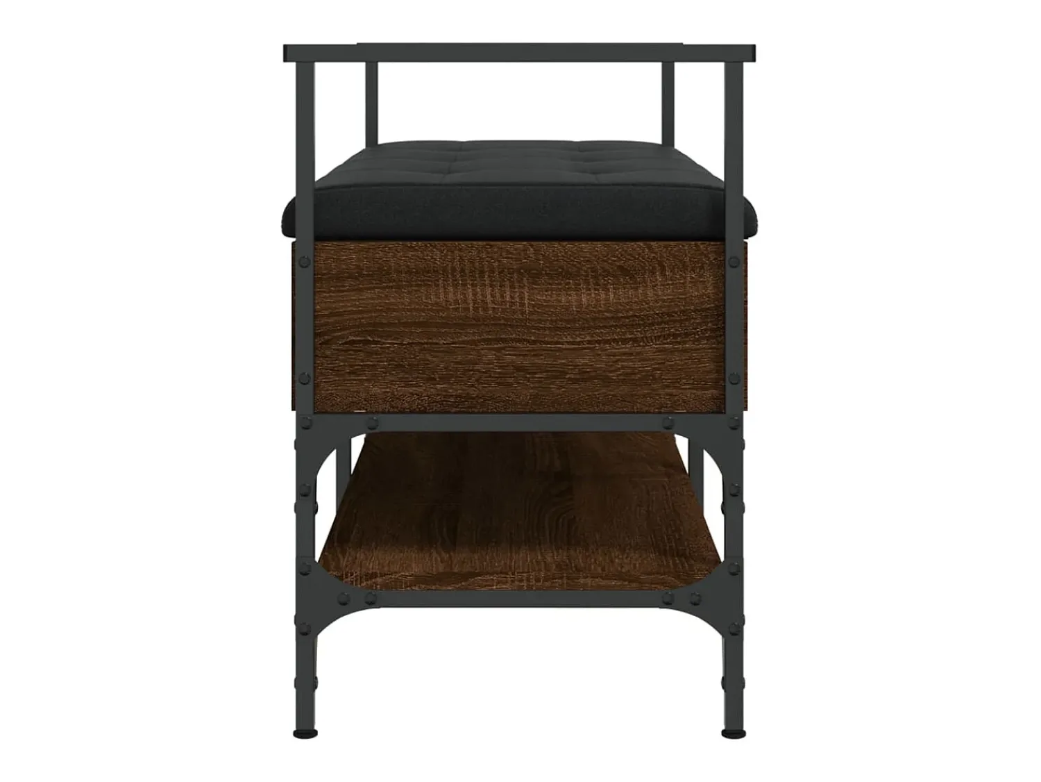 Móvel De Arrumação|Sapateira|vidaxl Banco sapateira 85,5x42x57,5cm deriv. madeira carvalho castanho Natural claro
