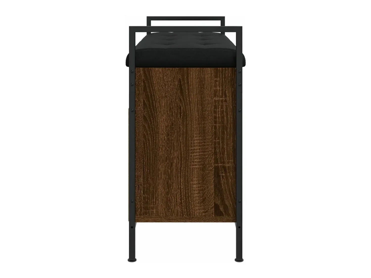 vidaxl Banco sapateira 85,5x32x57,5cm deriv. madeira carvalho castanho^ Móvel De Arrumação|Sapateira