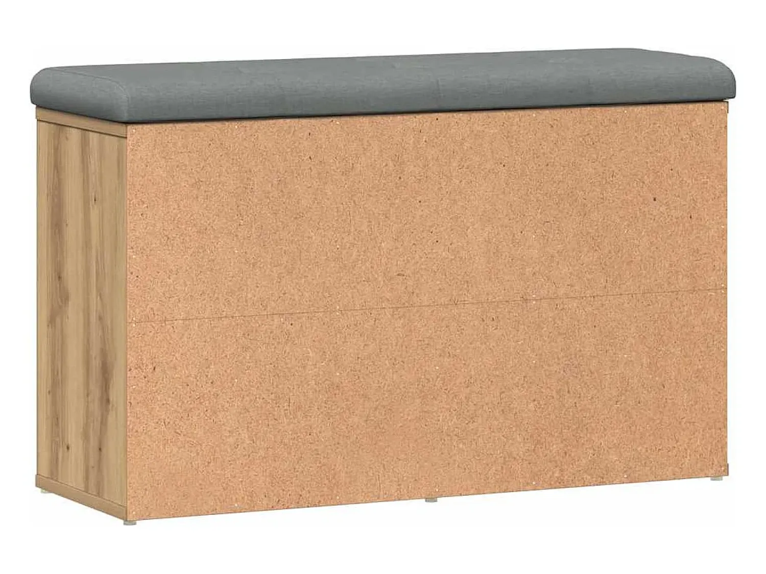 vidaxl Banco sapateira 82x32x50cm derivados madeira carvalho artisiano^ Móvel De Arrumação|Sapateira