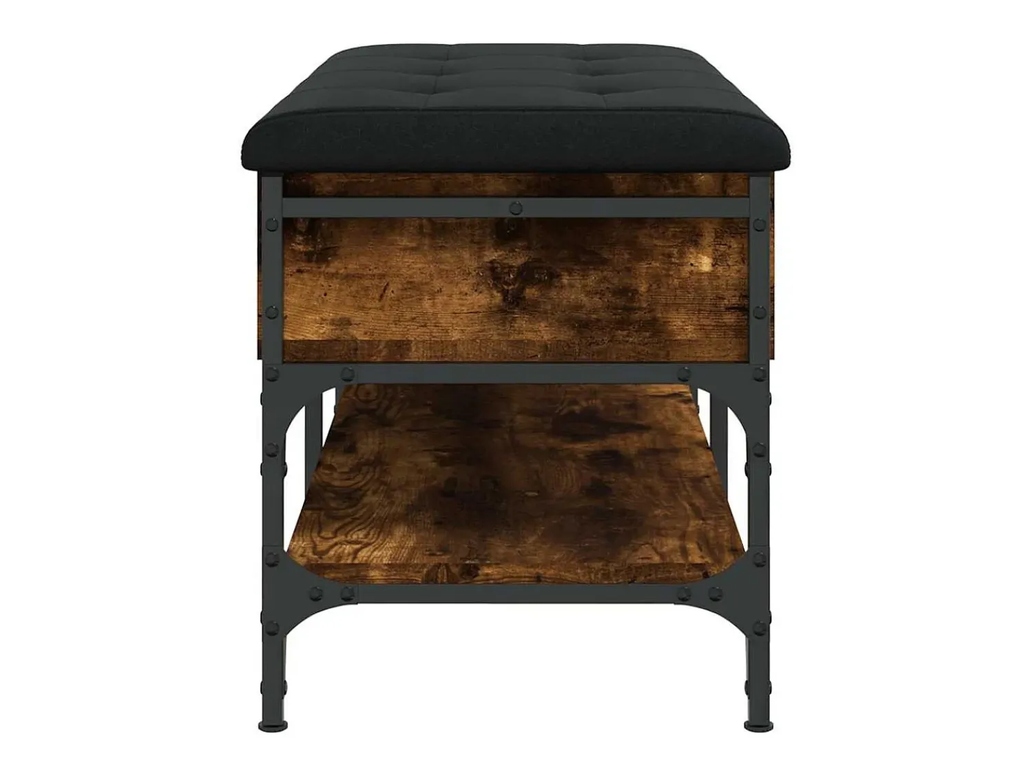 Móvel De Arrumação|Sapateira*vidaxl Banco sapateira 82x42x45cm derivados de madeira carvalho fumado Natural claro