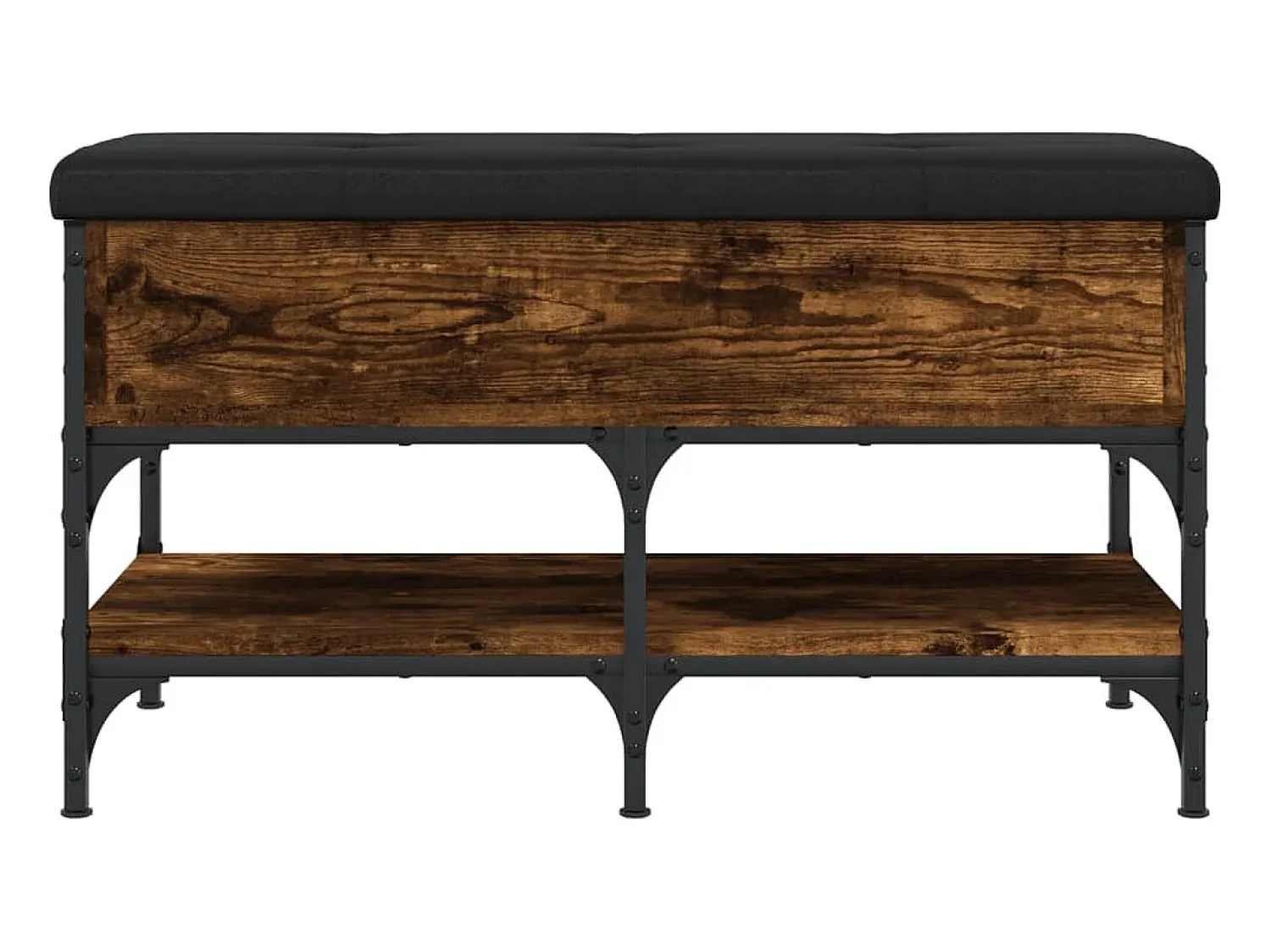 Móvel De Arrumação|Sapateira*vidaxl Banco sapateira 82x42x45cm derivados de madeira carvalho fumado Natural claro