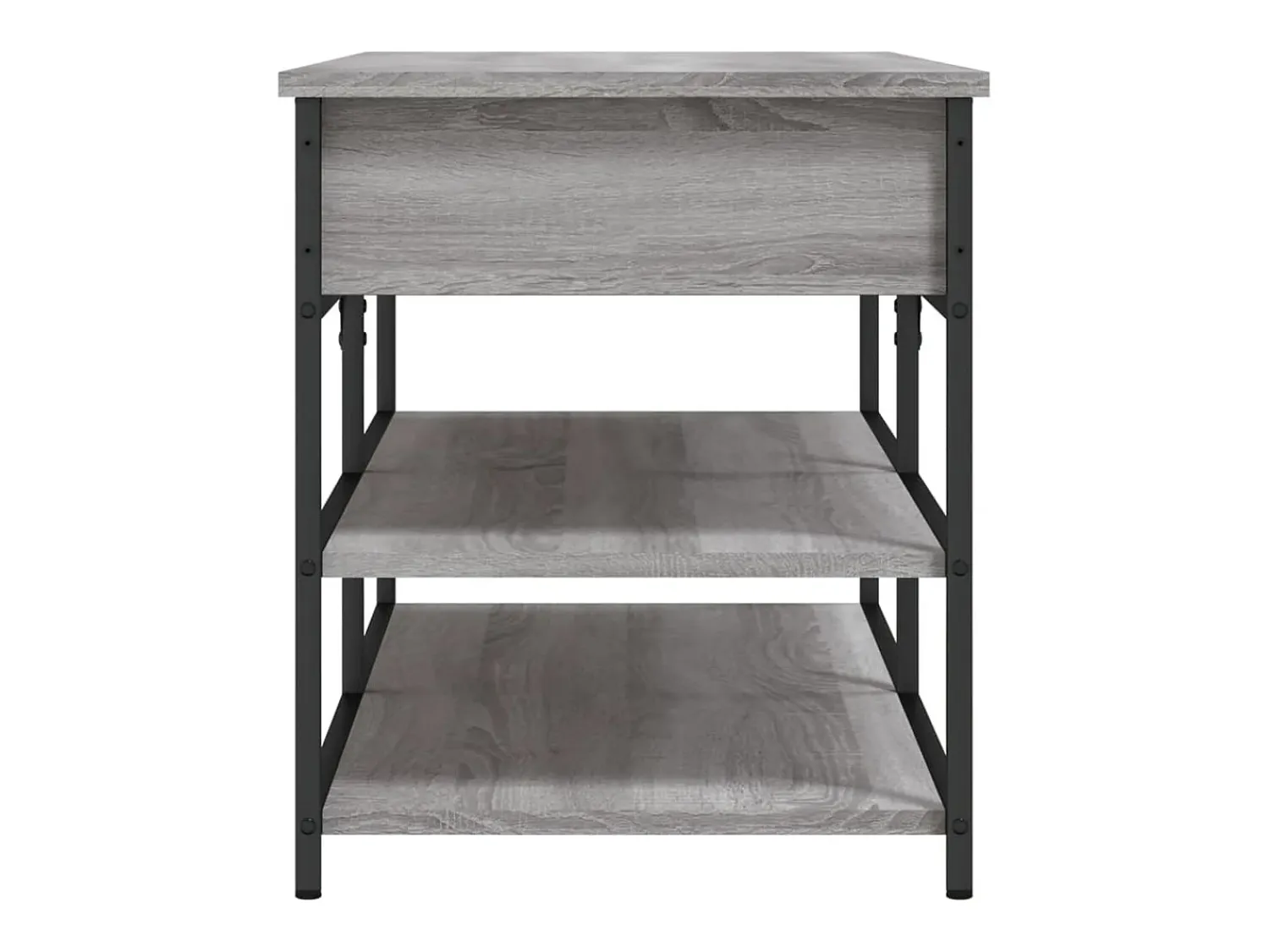 vidaxl Banco sapateira 100x42,5x50cm derivados madeira sonoma^ Móvel De Arrumação|Sapateira
