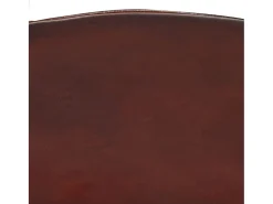 Banco|vidaxl Bancos de bar 2 pcs 66 cm couro genuíno Natural claro