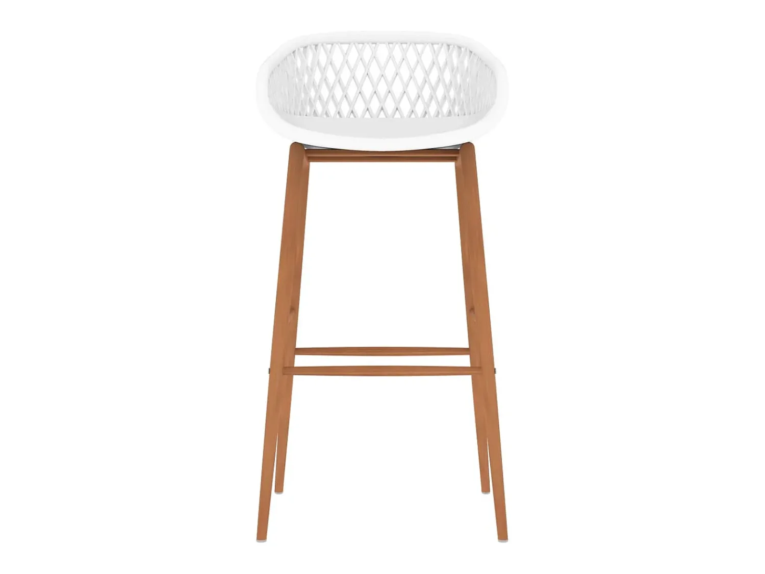 Discount Bancos de bar 4 pcs PT242867 Branco