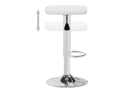 vidaxl Bancos de bar 2 pcs couro artificial^ Banco