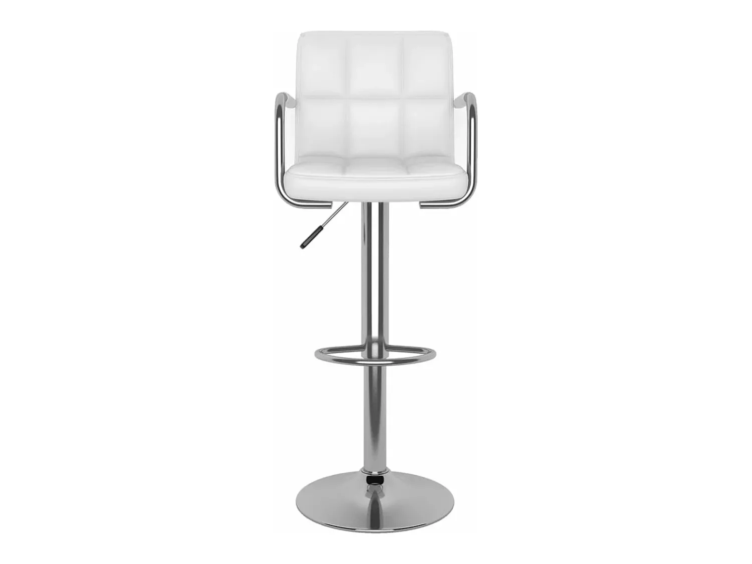 Online Bancos de bar 2 pcs couro artificial PT489864 Branco