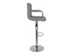 Banco| Bancos de bar 2 pcs couro artificial PT359862 Cinzento