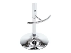 Banco|vidaxl Bancos de bar 2 pcs couro artificial Preto