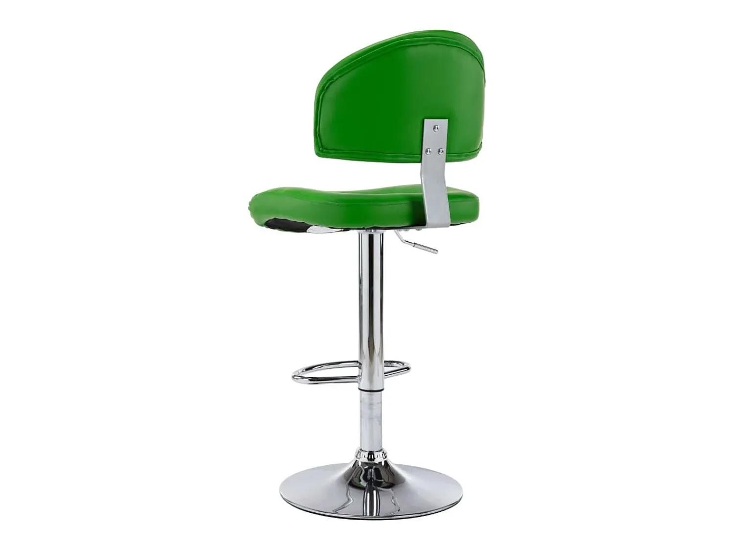 Banco|vidaxl Bancos de bar 2 pcs couro artificial Verde
