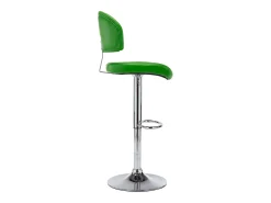 Banco|vidaxl Bancos de bar 2 pcs couro artificial Verde
