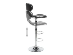 vidaxl Bancos de bar 2 pcs couro artificial^ Banco