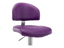 Sale vidaxl Bancos de bar 2 pcs couro artificial roxo Violeta