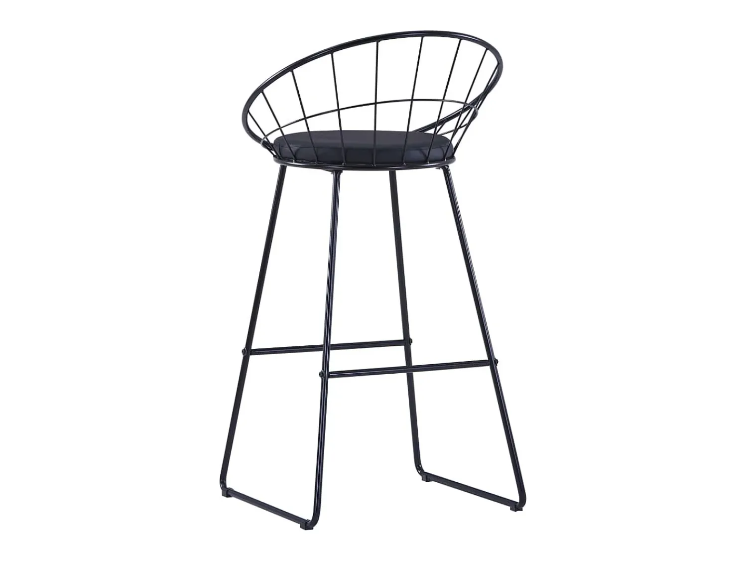 Bancos de bar 2 pcs couro artificial PT847947^ Banco