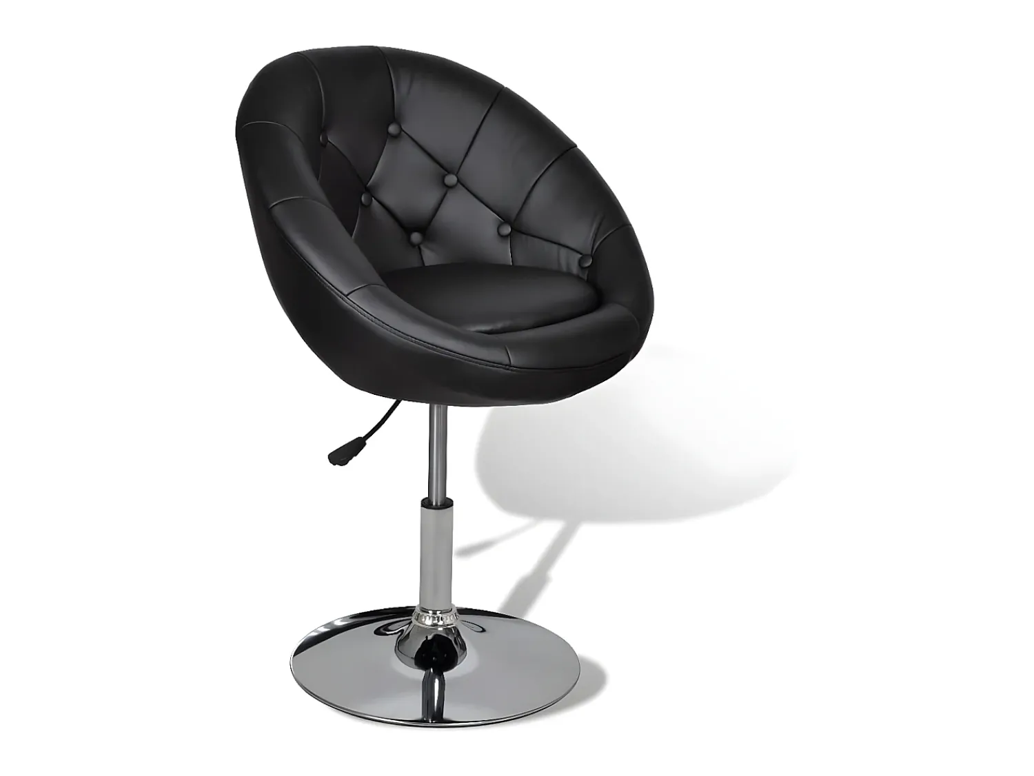 Banco* Bancos de bar 2 pcs couro artificial PT937663 Preto