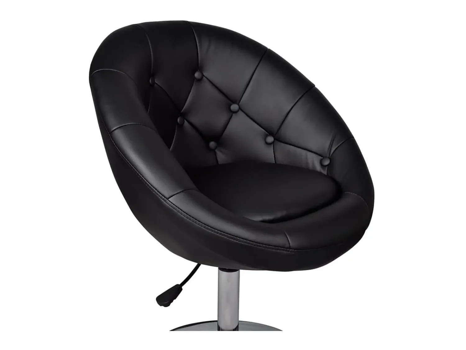 Banco* Bancos de bar 2 pcs couro artificial PT937663 Preto