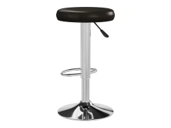 Banco*vidaxl Bancos de bar 2 pcs couro artificial Castanho