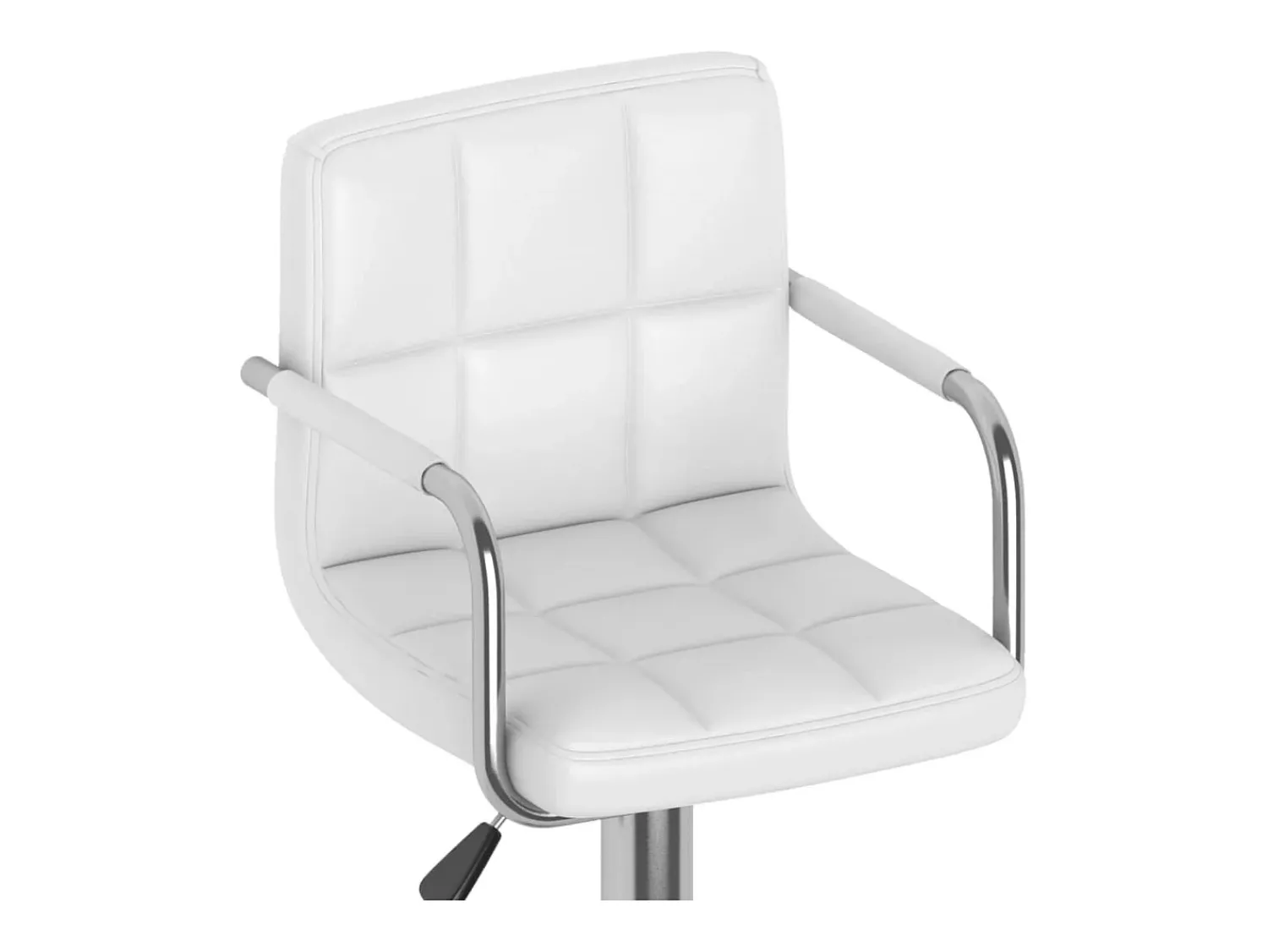 vidaxl Bancos de bar 2 pcs couro artificial^ Banco