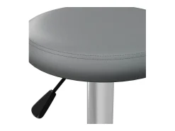 vidaxl Bancos de bar 2 pcs couro artificial^ Banco