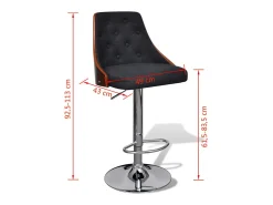Clearance vidaxl Bancos de bar 2 pcs madeira curvada e tecido Cinzento