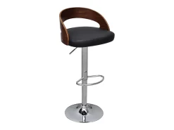 vidaxl Bancos de bar 2 pcs madeira curvada^ Banco