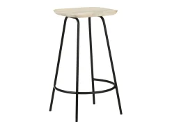 vidaxl Bancos de bar 4 pcs madeira de mangueira maciça^ Banco