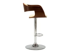 Bancos de bar 2 pcs madeira curvada e couro artificial PT637938^ Banco