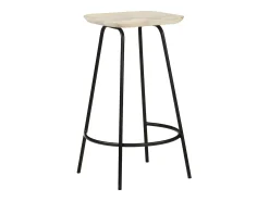 vidaxl Bancos de bar 2 pcs madeira de mangueira maciça^ Banco