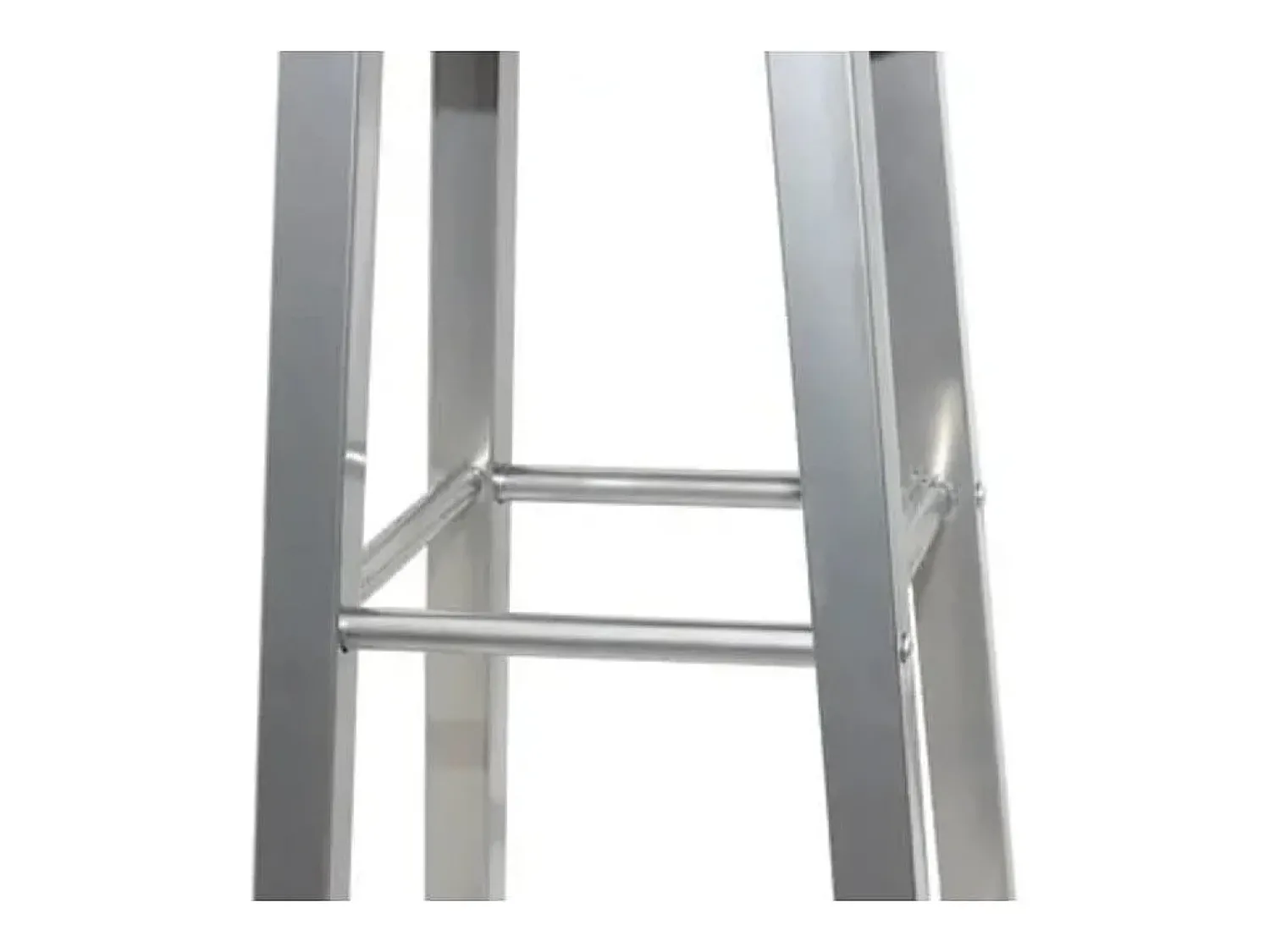 Clearance vidaxl Bancos de bar 2 pcs metal com assento MDF Prateado