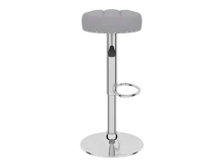 Discount vidaxl Bancos de bar 2 pcs tecido Cinzento