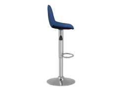 vidaxl Bancos de bar 2 pcs tecido^ Banco