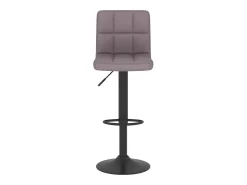 Banco*vidaxl Bancos de bar 2 pcs tecido cinzento-acastanhado Taupe