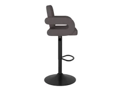 Banco|vidaxl Bancos de bar 2 pcs tecido cinzento-acastanhado Taupe