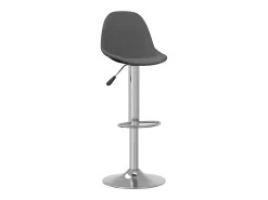 vidaxl Bancos de bar 2 pcs tecido -escuro^ Banco