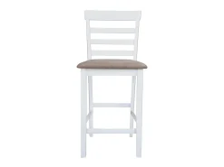 Banco| Bancos de bar 2 pcs tecido PT868470 Branco