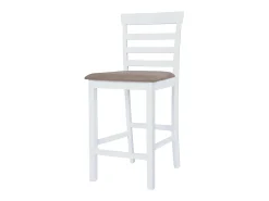 Banco| Bancos de bar 2 pcs tecido PT868470 Branco
