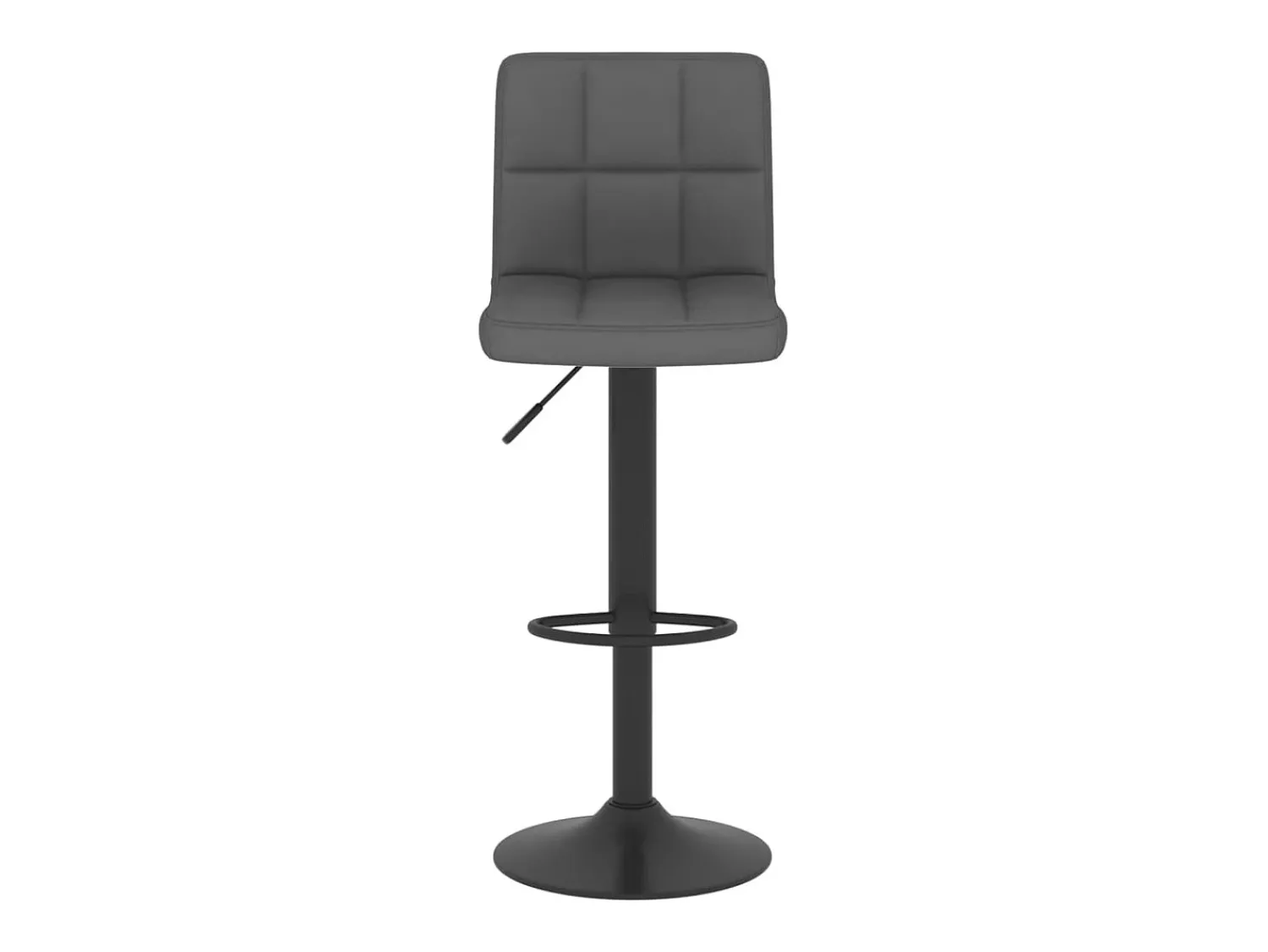 Banco|vidaxl Bancos de bar 2 pcs tecido -escuro Cinzento