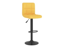 Banco| Bancos de bar 2 pcs tecido mostarda PT920381 Amarelo