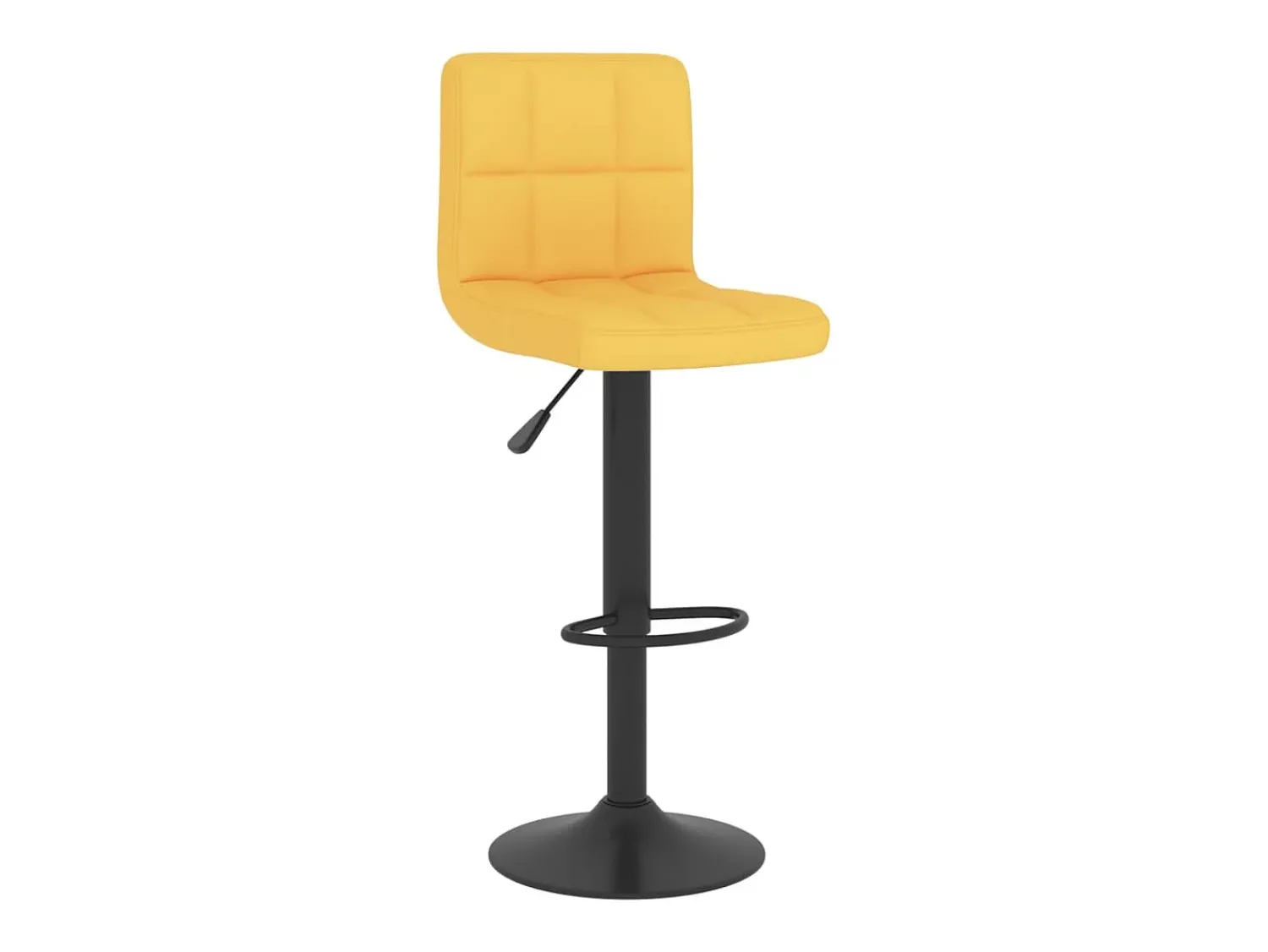 Banco| Bancos de bar 2 pcs tecido mostarda PT920381 Amarelo